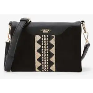 Sac a main Lollipops  Sac multi poches M noir River pas cher