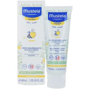 Comparateur de prix : Mustela Crème Nourrissante à la Cire d'Abeille Bio Peau Sèche 40 ml