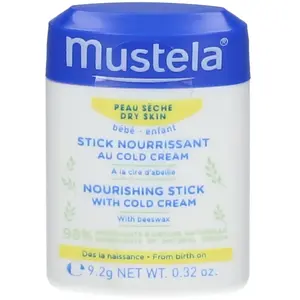 Mustela Stick Nourrissant au Cold Cream Peau Sèche 9.2g pas cher