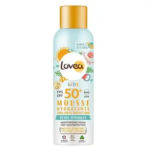Comparateur de prix : Lovea - Mousse Hydratante Kids FPS 50+ - - 150 ml