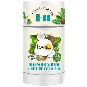 Lovea - Déo-Soin Solide Huile de Coco Bio Déodorants 50 g femaleVendu parnocibe