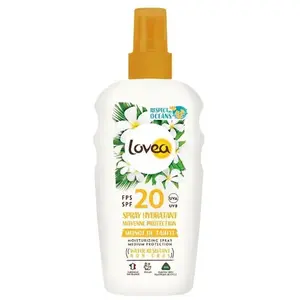 Lovea Solaire Spray Hydratant Monoï de Tahiti SPF20 150ml