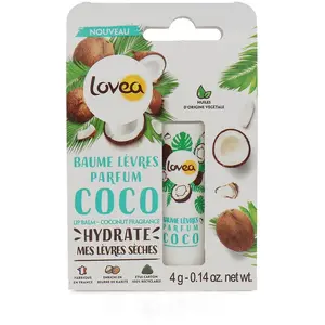 Comparateur de prix : Lovea - Baume À Lèvres Coco Lèvres Sèches Au Beurre De Karité 4g