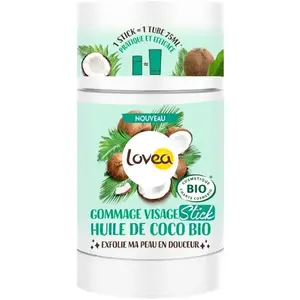 LOVEA - Gommage Visage Stick - Huile De Coco Bio - Exfolie En Douceur,...Vendu parnocibe