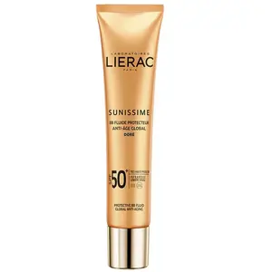 Lierac Sunissime BB Fluide Protecteur Anti-Age Global Doré SPF50 40 ml pas cher