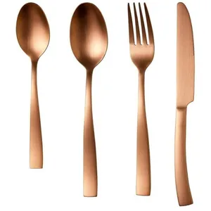Comparateur de prix : ARTHUR MARTIN Ménageres - - Am0056 - 24 Pieces - Acier Inoxydable - Finition Cuivre
