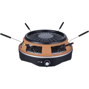 Comparateur de prix : Pizza party 3 en 1 - FAGOR - FGAP120 - 1200 W - Pizza, raclette, grill