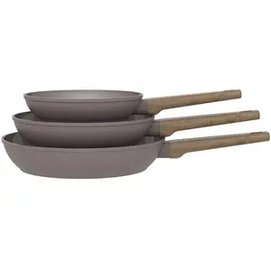 Lot De 3 Poêles Arthur Martin Alu Forge Ceramique