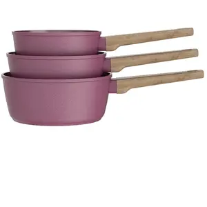 Comparateur de prix : Lot De 3 Casseroles Arthur Martin Alu Forge Ceramique