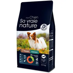 Croquettes Chien Sans Céréales - Sa vraie Nature de petite race au can... pas cher