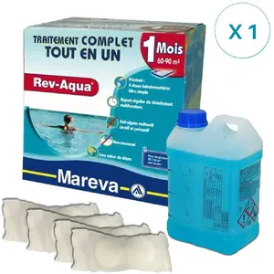 Mareva - KIT Traitement REV-Aqua Complet MENSUEL 60/90M3-140021 pas cher