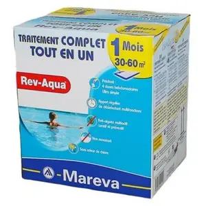 Comparateur de prix : Mareva Traitement complet mensuel - Rev-Aqua 30-60 m3