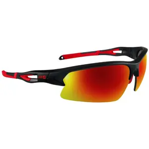 Lunettes azr huez noir rouge ecran rouge multicouche pas cher