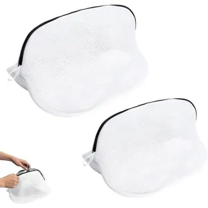 Sac à linge sale,Filet à linge pour Chaussures 2 Pcs Sacs à Linge pour...