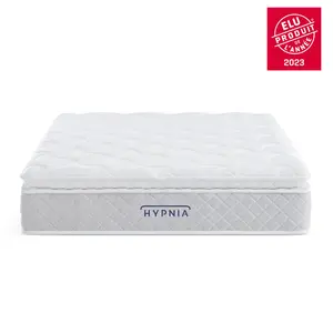 Hypnia - Matelas Bien-être Suprême Blanc 90 x 190 (cm) 90 x 190 cm pas cher