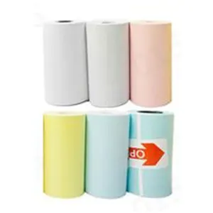Papier pour imprimante pour mini imprimante thermique 57 mm 6pcs -Mult...