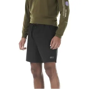 Picture Organic Clothing - Lenu Stretch Shorts - Short randonnée homme Black - XL pas cher