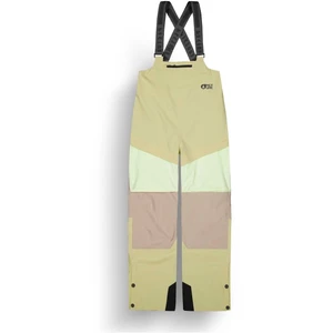 PICTURE ELWY BIB 2025 Pantalon chanvre roebuck citron crème, taille M pas cher