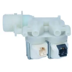 ELECTROVANNE DOUBLE LAVE LINGE INDESIT CONNECTEUR C00110333 pas cher