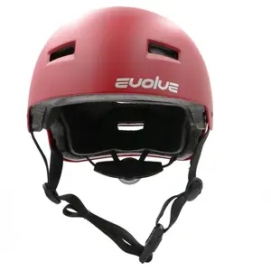 Evolve Curb Evo - Casques de BMX rouge 52-58