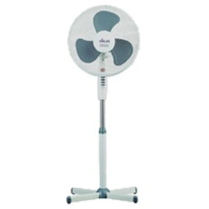 Ventilateur sur pied 45W Mat télescopique 1.30m 3 vitesses 40 cm Niklas
