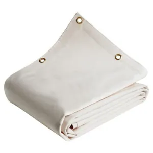 Bâche Brise vue Blanc Crème 4x4 m - Garantie 8 ans TECPLAST - LP640BV ... pas cher