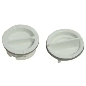 Comparateur de prix : Kit de 2 bouchons rincage blanc pour lave vaisselle indesit scholtes