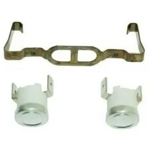 Whirlpool Kit 2 klixons + support de montage pour sl, Sèche-linge, 481225928681 pas cher