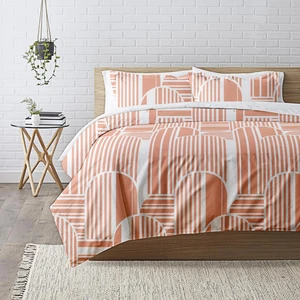 3S. x Collection (Nos Imprimés) Housse de couette coton DÉCO PÊCHE pas cher
