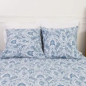 3S. x Collection (Nos Imprimés) Housse de couette coton MISTRY pas cher