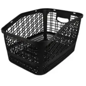 Panier vélo arrière plastique fixation porte bagage vis rail Optimiz pas cher