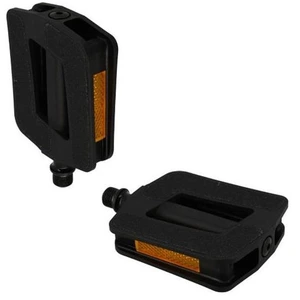 Comparateur de prix : Paires de pédales surface abrasive antidérapante Optimiz Resine Noir 370 g 513890