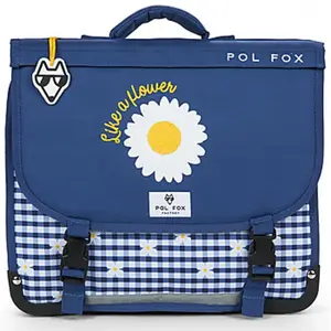 Cartable enfant Pol Fox Daisy Bleu 38x14x32 cm P9-CA38-DAISY