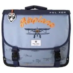 Comparateur de prix : Cartable enfant Pol Fox Airplane Bleu 35 cm P8CA35PLANE