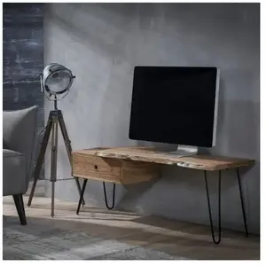 Pier Import - Meuble tv scandinave bois massif melbourne pas cher