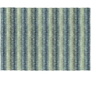 Rugs&Rugs Tapis décoratif en coton en impression digital bleu 160x230 cm pas cher