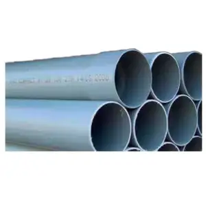 Tube PVC compact 4m 160 NF - Frans bonhomme - Blanc - Droit pas cher