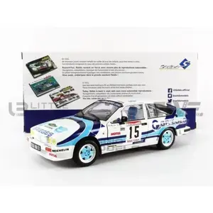 Voiture Miniature de Collection - SOLIDO 1/18 - ALFA-ROMEO GTV6 - Rall...
