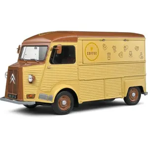 Solido 1/18 Voiture Citroen Type Hy Cafe Ambulant Bi-color 1969 pas cher