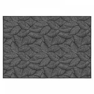 OVIALA Tapis d'extérieur en polypropylène 160 x 230 cm noirVendu paramazon