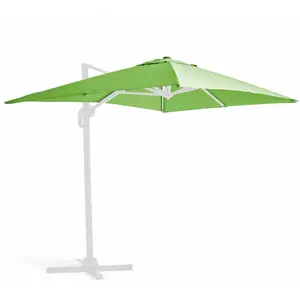 Oviala - Toile pour parasol déporté 2x3m vert pas cher