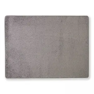 Tapis rectangulaire en polypropylène 200x290 cm anthracite Oviala pas cher