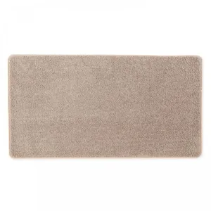 Tapis rectangulaire en polypropylène 80x150 cm taupe Oviala pas cher