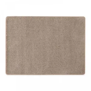 Oviala - Tapis rectangulaire en polypropylène 200x290 cm taupe pas cher