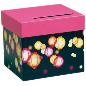 RueDeLaFete Urne carton Lanternes/Lampions pas cher