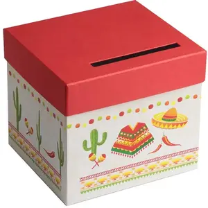RueDeLaFete URNE carton mexicaine Ethnique pas cher