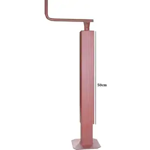 TRIGANO Imline - Béquille carré de 70mm charge 900Kg pas cher