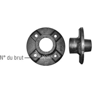 Al-ko - Moyeu 850kg 4 Trous 100 n° 1 311 409 pour remorque pas cher