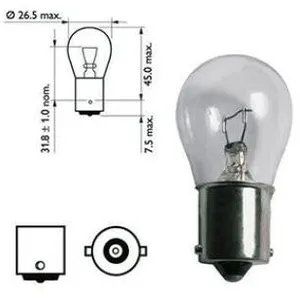 TRIGANO Ampoule 21W 24V pour remorqueVendu paramazon