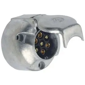 Prise socle 7 broches métal pour remorqueVendu paramazon